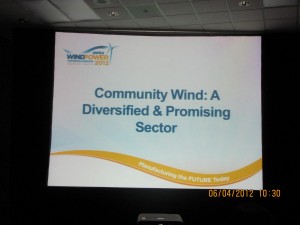 Community Wind Model Discussions