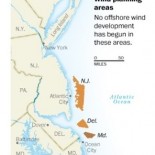 Wind Planning Areas in Maryland